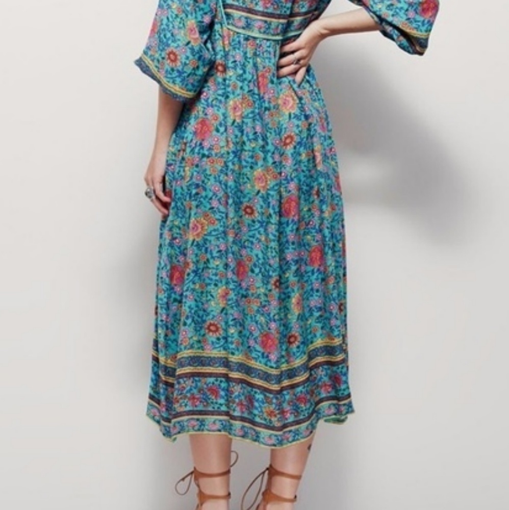 1 left only! 3XL SALE! Floral Boho Wanderer maxi - Picture 7 of 8